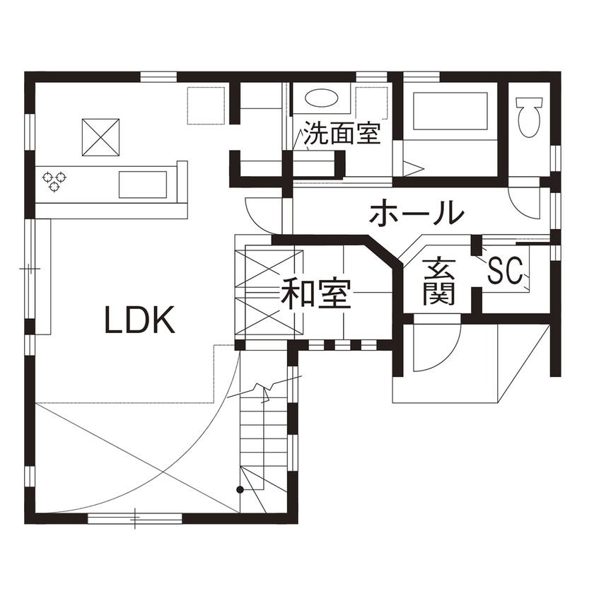 開放的な屋上でくつろぎ遊べる暮らしを実現