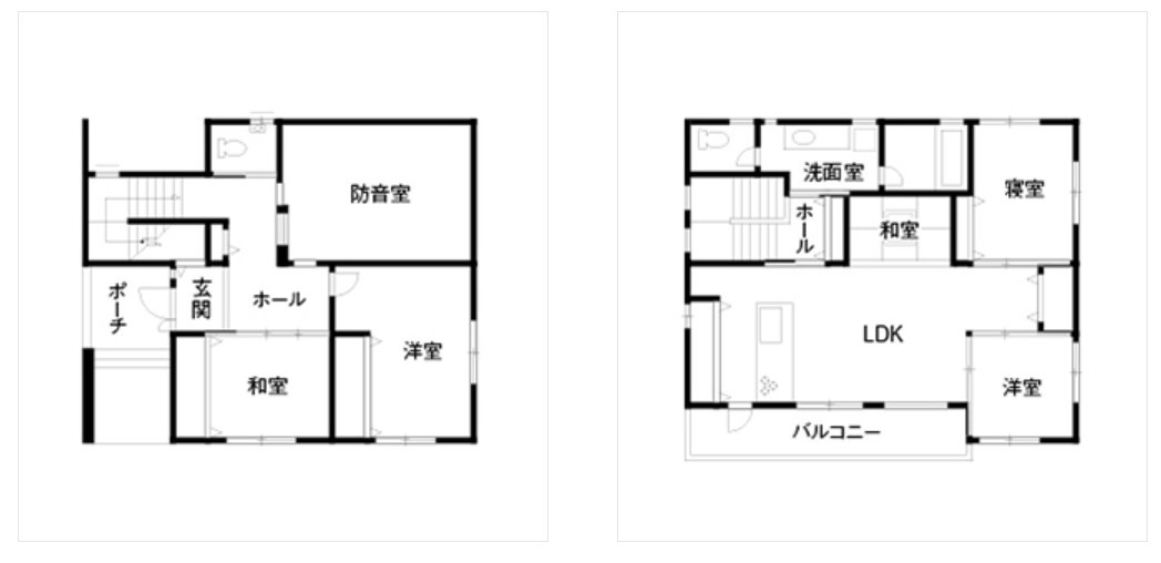 希望した防音室で、家族や友人と音楽を楽しめる住まい